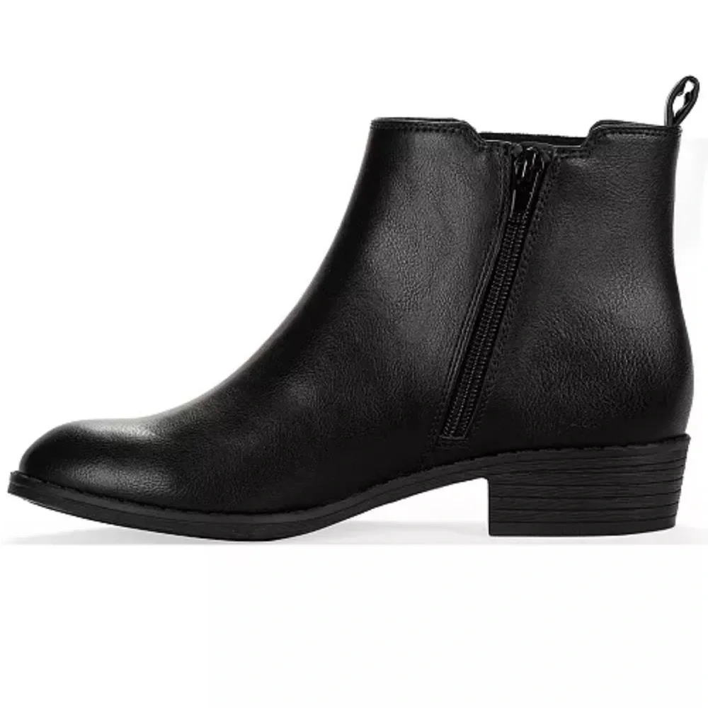 Black Ankle Boots - Picture 2 of 6